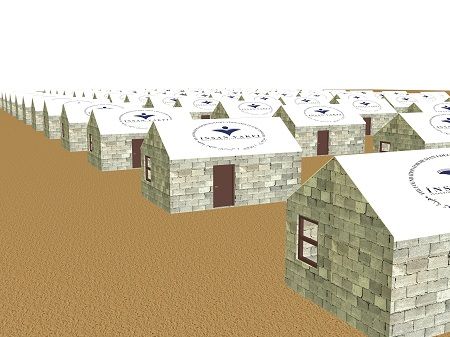 İNSAN VAKFI’NDAN İDLİB’TE BRİKET EV PROJESİ