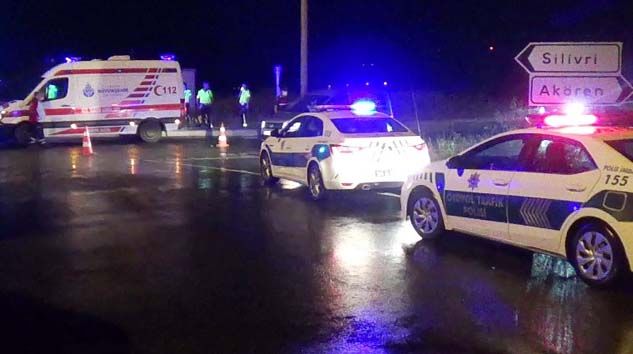 Silivri’de motosiklet kazası: 2 ölü