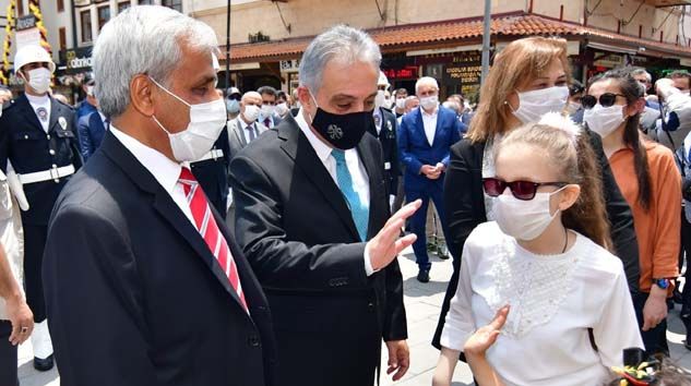 Vali Toprak Konya’ya veda etti