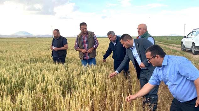 AK Parti Karaman Milletvekili Eser dolu hasarını yerinde inceledi