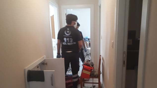 Üç gündür haber alınamayan yaşlı kadın evinde ölü bulundu