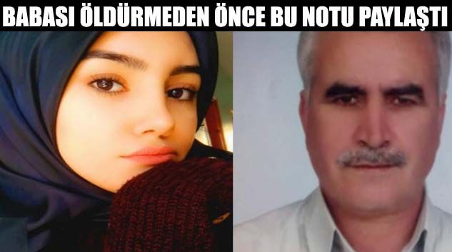 Bir baba düşünün gözünü kırpmadan kızını öldürüyor