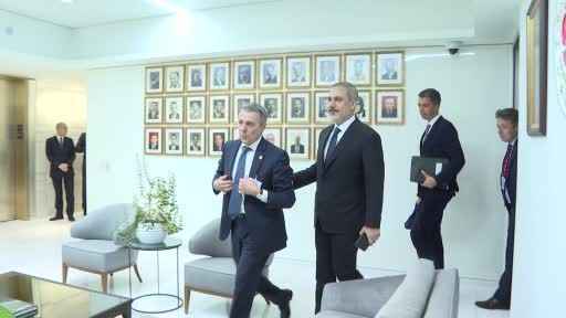 Dışişleri Bakanı Fidan, temaslarına devam ediyor Dışişleri Bakanı Fidan, temaslarına devam ediyor