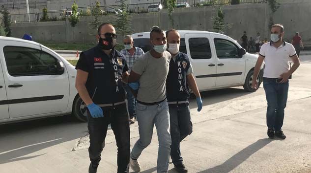 Halasını başından vuran şüpheli mısır tarlasında yakalandı