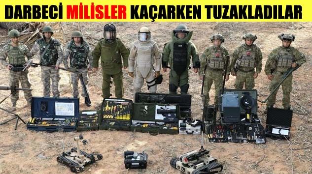 Mehmetçik Libya’da da patlayıcıları temizliyor