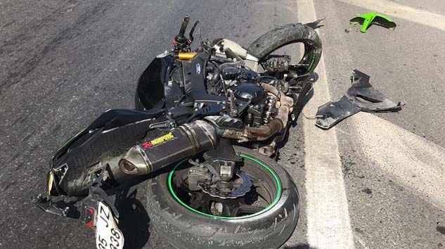 Motosikletten düşen Mahsun Arslan hayatını kaybetti