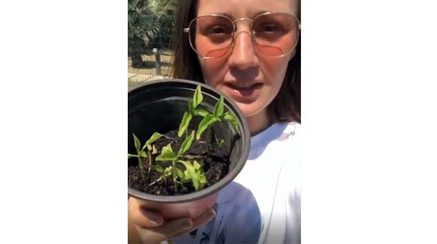 Gizem Karaca’nın yerel ürün sevinci