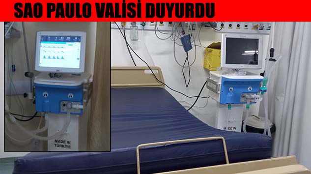 Türk solunum cihazları Brezilya’da kullanılmaya başlandı