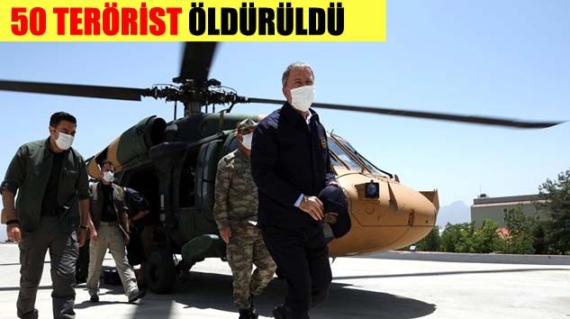 PKK’lı teröristler inlerinde vuruldu