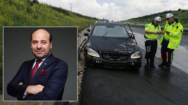 İYİ Parti milletvekili Ümit Beyaz trafik kazasında yaralandı
