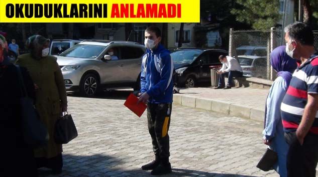 LGS sınavına girmesiyle çıkması bir oldu