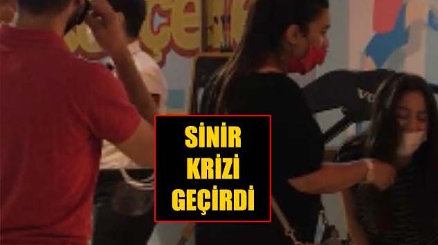 AVM’de ‘Maskeyi doğru takmadın’ kavgası