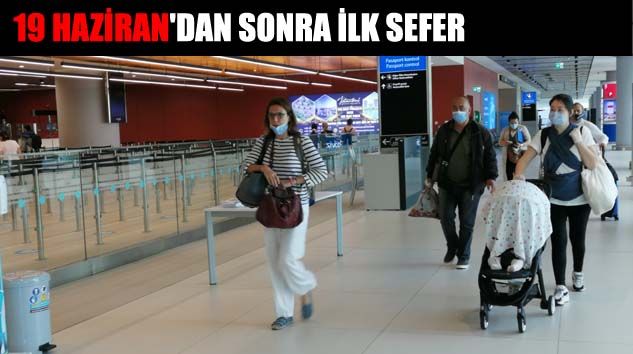 ABD’den İstanbul’a 3 ay sonra ilk tarifeli uçuş gerçekleşti