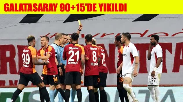 Galatasaray: 3 Gaziantep FK: 3