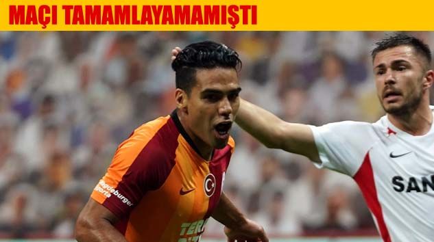 Galatasaray’a bir şok haber de Falcao’dan geldi