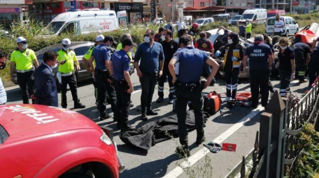 Rize’de trafik kazasında Süleyman Düzgün ve Adem Düzgün hayatını kaybetti