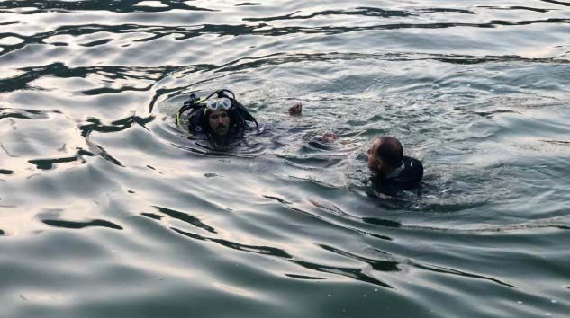 Barajda kaybolan Hüseyin Balcı’nın cesedini Samsun itfaiyesi çıkardı