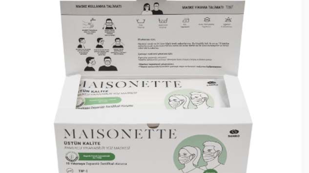 Pamuklu ve yıkanabilir yüz maskeleri