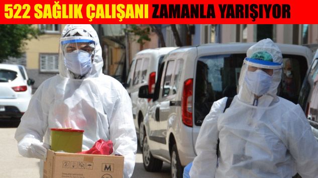 Bursa’da filyasyon ekipleri 50 bin kişiye ulaştı