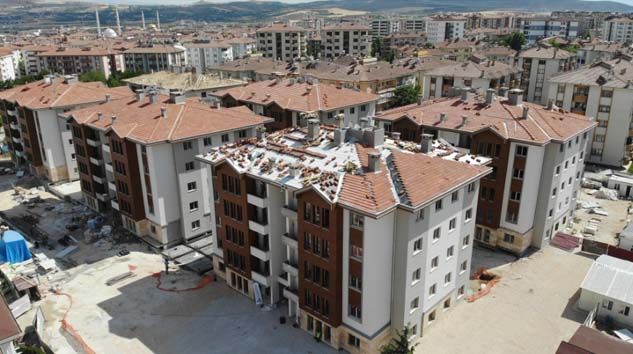 Elazığ’da ilk konutlar bitme aşamasına geldi