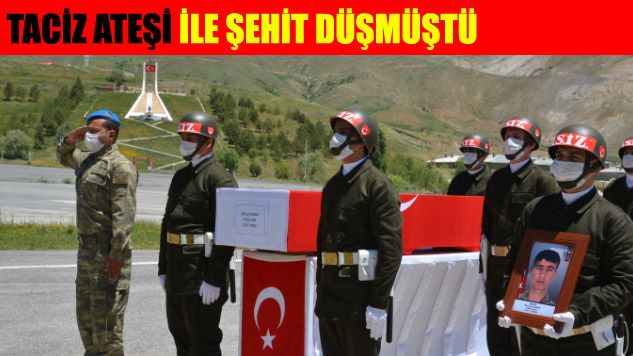 Şehit Sözleşmeli Onbaşı Recep Durak’a uğurlama töreni