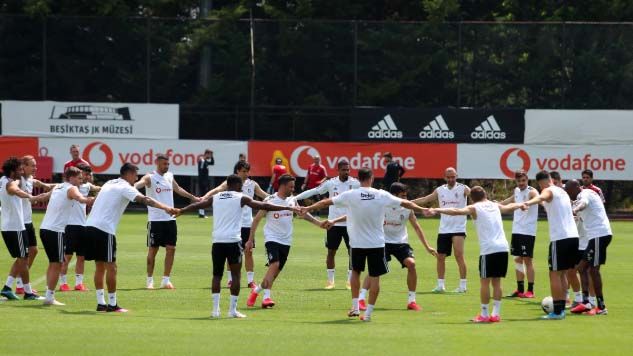 Beşiktaş taktik çalıştı