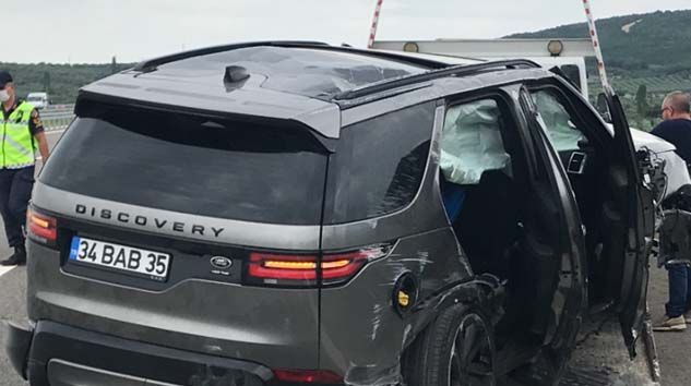 Alişan’ın aracı 38 metre tavanı üzerinde sürüklenerek bariyere çarpmış