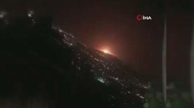 Tahran’da gaz deposunda patlama