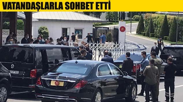 Cumhurbaşkanı Erdoğan pandemi sürecinden sonra İstanbul’da ilk kez bir camide cemaatle Cuma namazı kıldı