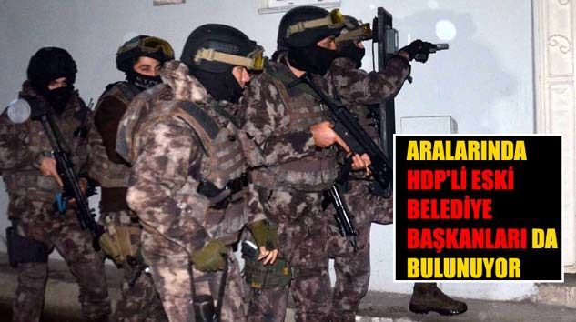 Diyarbakır’da terör operasyonu: 42 gözaltı