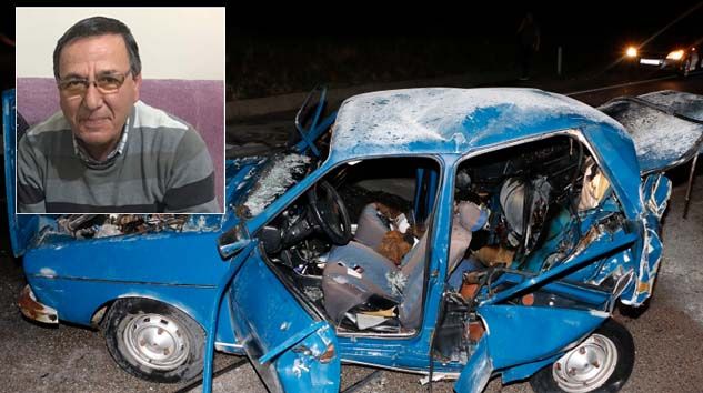 Manisa’daki kazada Bayram Yeşil hayatını kaybetti