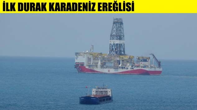 Fatih Sondaj Gemisi Karadeniz’e açıldı