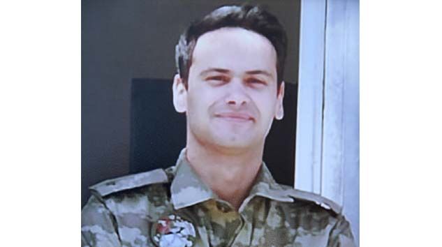 Terhisine bir gün kala kazada hayatını kaybeden Teğmen Taylan Ekerel toprağa verildi