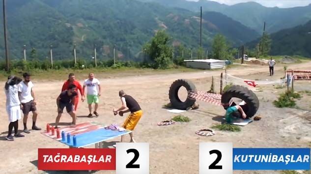 Rizeli gençler kendi Survivor’ını çekti