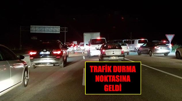 İstanbulluların dönüş çilesi gece de devam etti