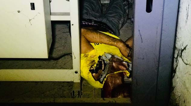 Transformatör binası giren hırsızlık şüphelisi elektrik akımına kapıldı