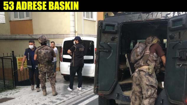 İstanbul’da özel harekat destekli dev narkotik operasyonu