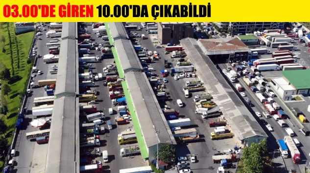 Bayrampaşa Sebze ve Meyve Hali’nde yoğunluk