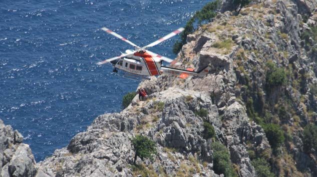 Antalya’da Feyyaz Şahiner’in cesedi kayalık bölgede bulundu