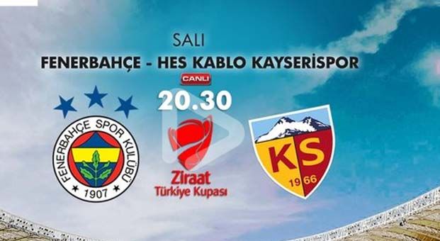 Fenerbahçe Kayserispor maçı ne zaman saat kaçta hangi kanalda