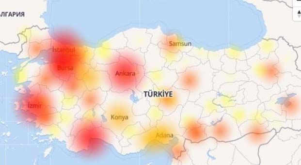 Türk Telekom çöktü, Türk Telekom kullanıcıları internete giremiyor