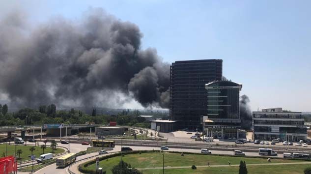 Bursa’da büyük yangın