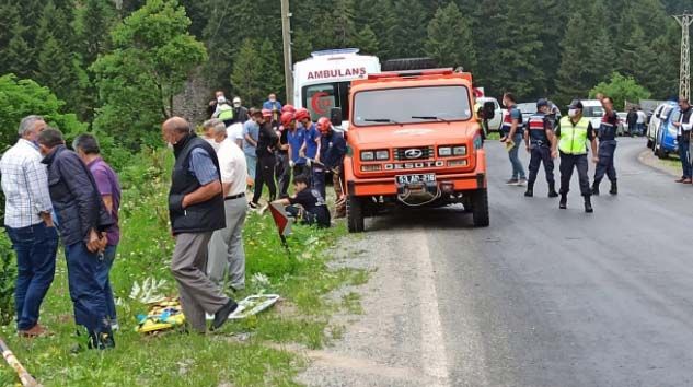 Erzurum’da otomobil şarampole uçtu: İhsan Akdemir öldü