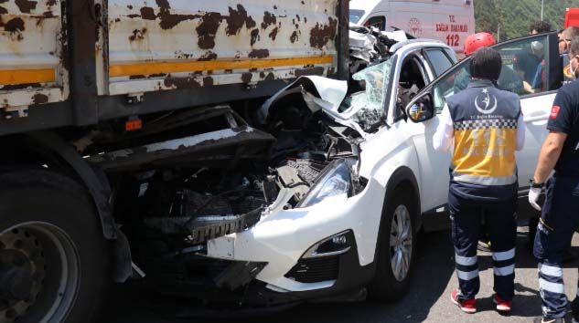 Bolu TEM Otoyolu’nda kazadak Hüseyin Okçu ve Kamil Balay hayatını kaybetti