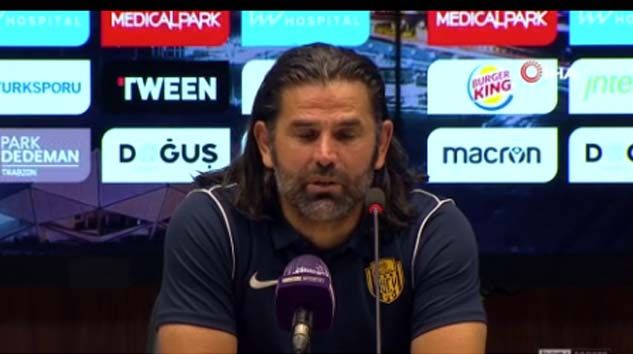 İbrahim Üzülmez: İlk golü yedikten sonra rakibe tepki vermememiz bizi daha da üzdü