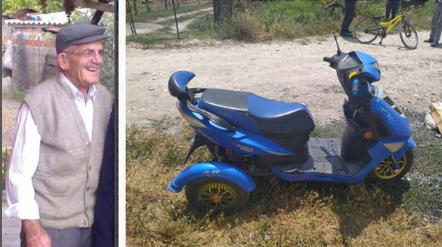 Akülü motosikleti ile kaza yapan İsa Avcı öldü