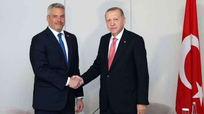 Avusturya Başbakanı Nehammer’den Cumhurbaşkanı Erdoğan’a tebrik telefonu