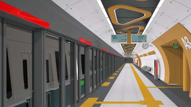 İstanbul Havalimanı Metro Hattı’nın yüzde 71’i tamamlandı
