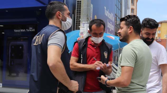 Ağrı’da maske takma zorunluluğunun ardından denetimler sıkılaştırıldı