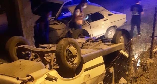 Takla atan otomobilin sürücüsü Ahmet Körlü hayatını kaybetti